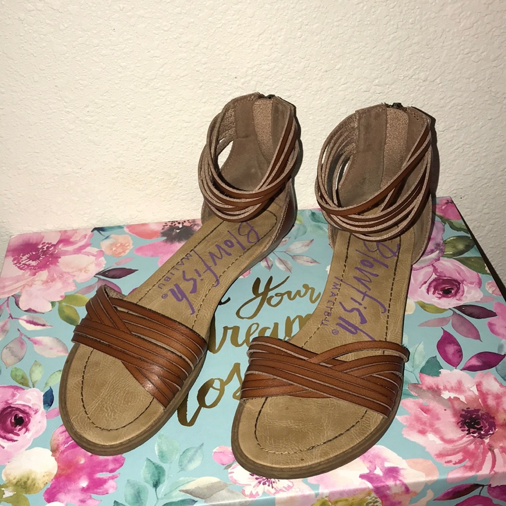 Brown sandals